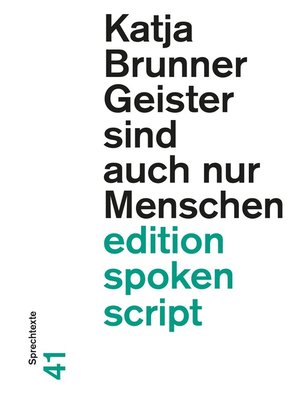 cover image of Geister sind auch nur Menschen